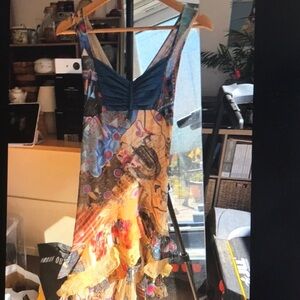 Colorful Sleeveless Dress